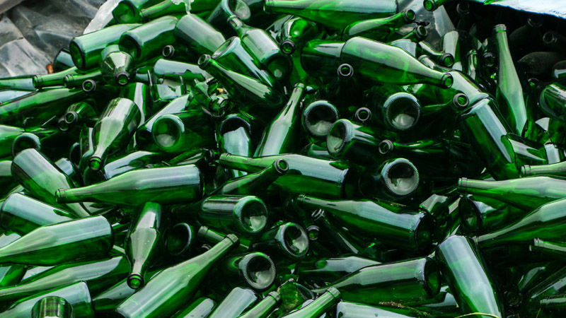 Glass Bottles Recycling