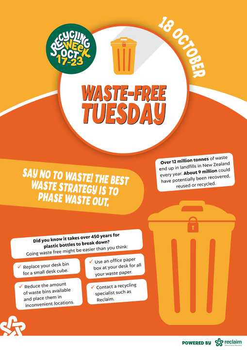 Reclaim Recycling Week Posters Tues