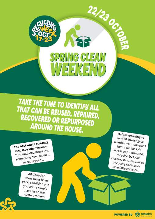 Reclaim Recycling Week Posters Wknd
