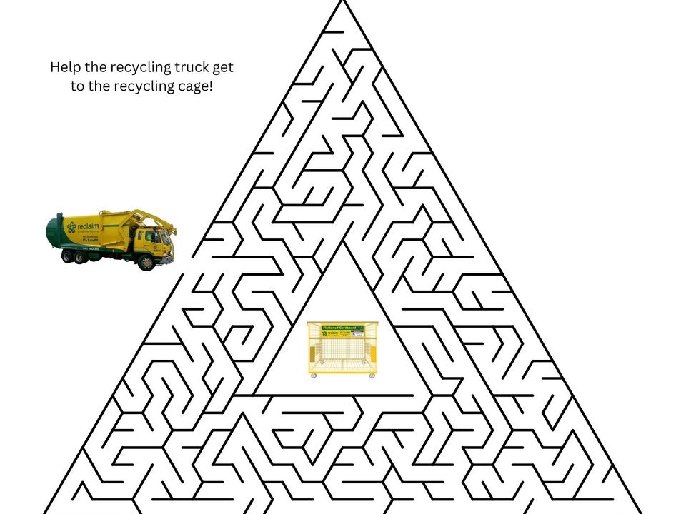 Recycling Truck Maze